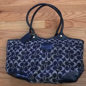 Denim Coach Bag
